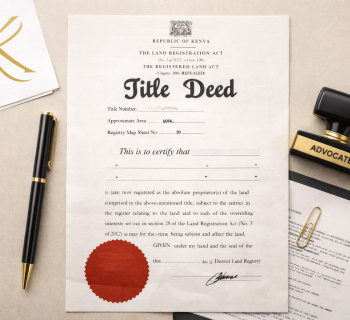 The First Land Transaction and Modern Kenyan Land Law: Timeless Lessons on Valid Contracts