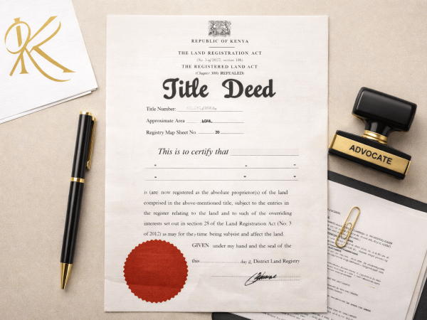 The First Land Transaction and Modern Kenyan Land Law: Timeless Lessons on Valid Contracts